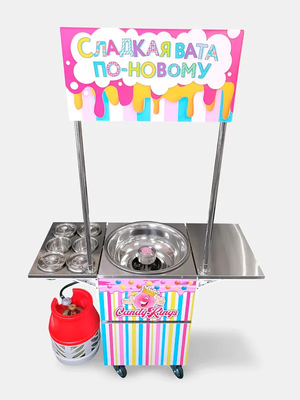 аппарат для фигурной ваты Candyman V2 в России 3