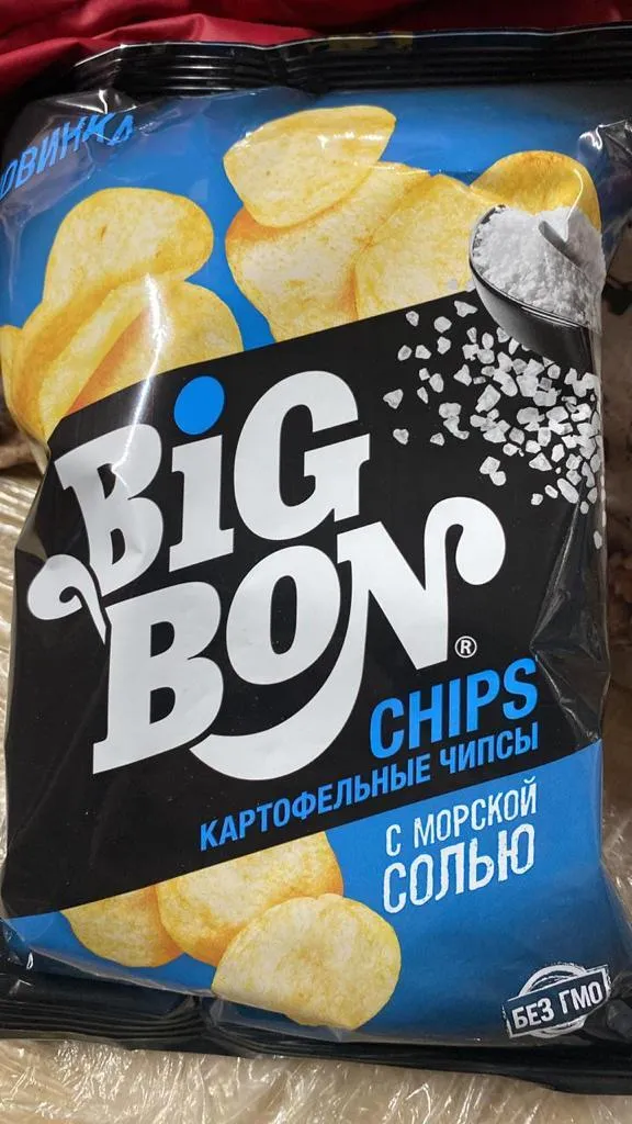 просроченные чипсы Big Bon Оптом  в Москве